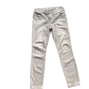 PAIGE Verdago Ankle Dove Gray colored denim stretch skinny jeans 30